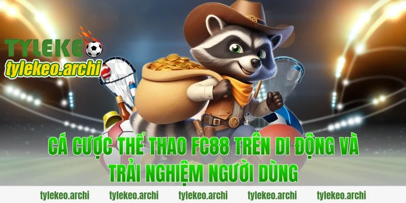cá cược thể thao fc88 trên di động và trải nghiệm người dùng